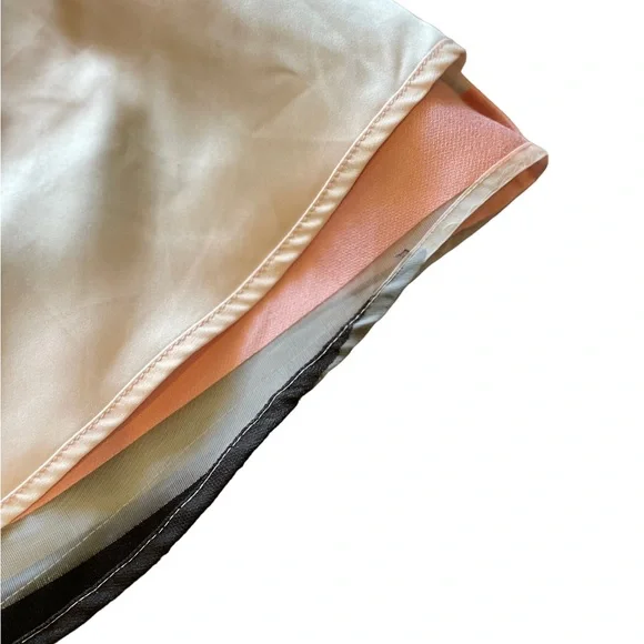 Pink Tartan Satin Stripe Full Skirt - Picture 11 of 13